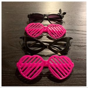 4🍒🍒New Heart & Bow Party Glasses